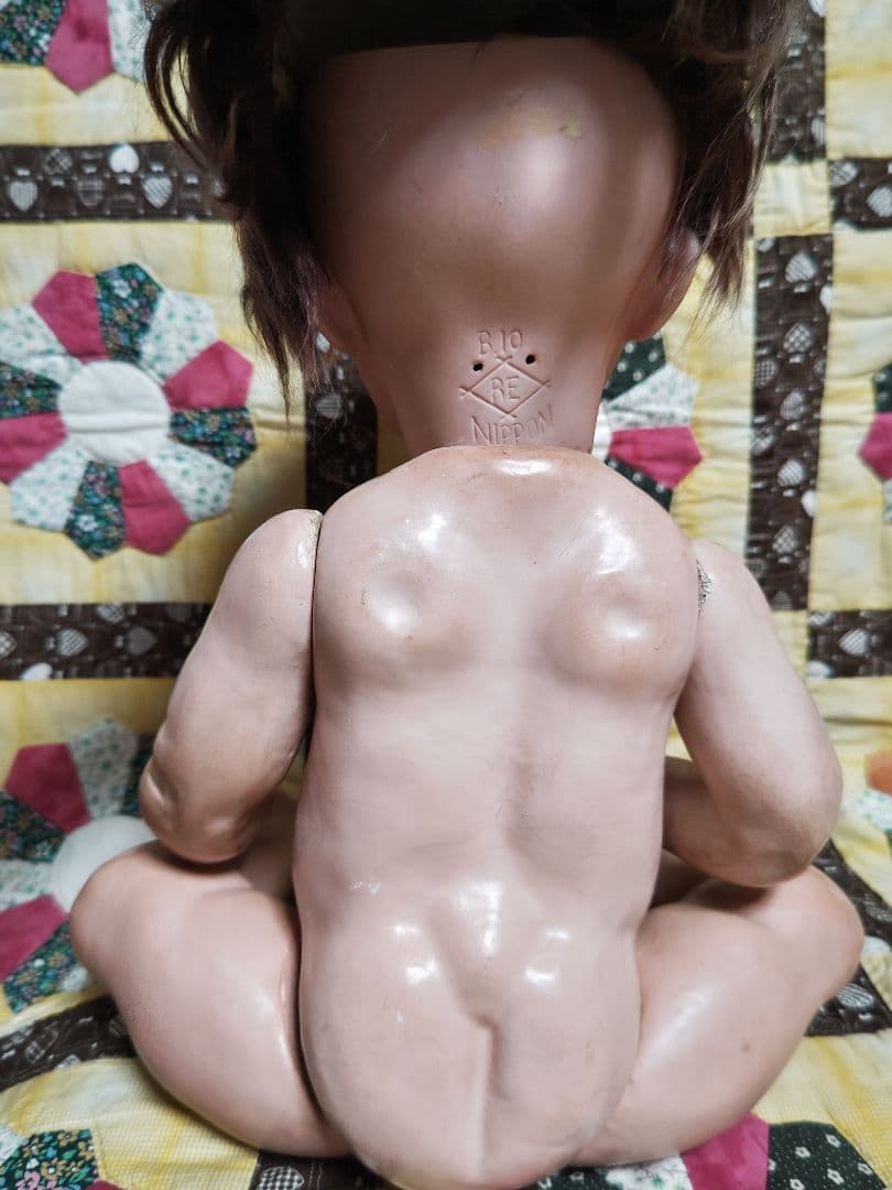 RE Nippon アンティークドール　ベビービスクドール/モリムラドール同時期