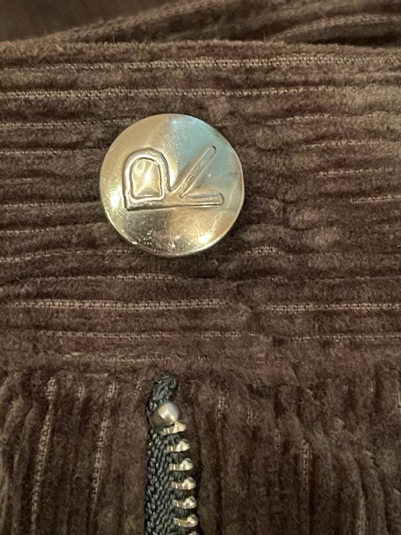 美品45Rコーデュロイ ワイドパンツ