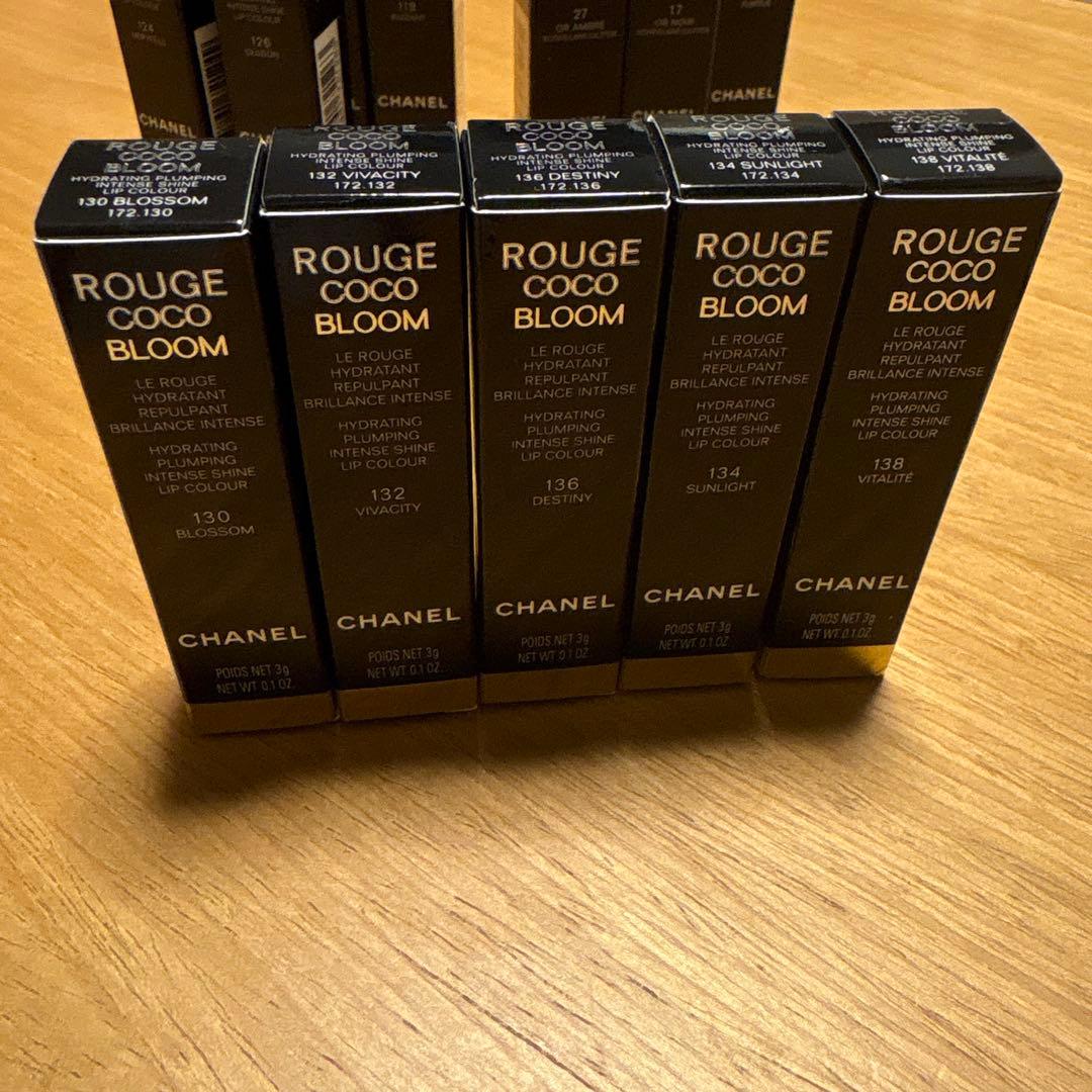 CHANEL ROUGE COCO BLOOM 130番代　5色セット