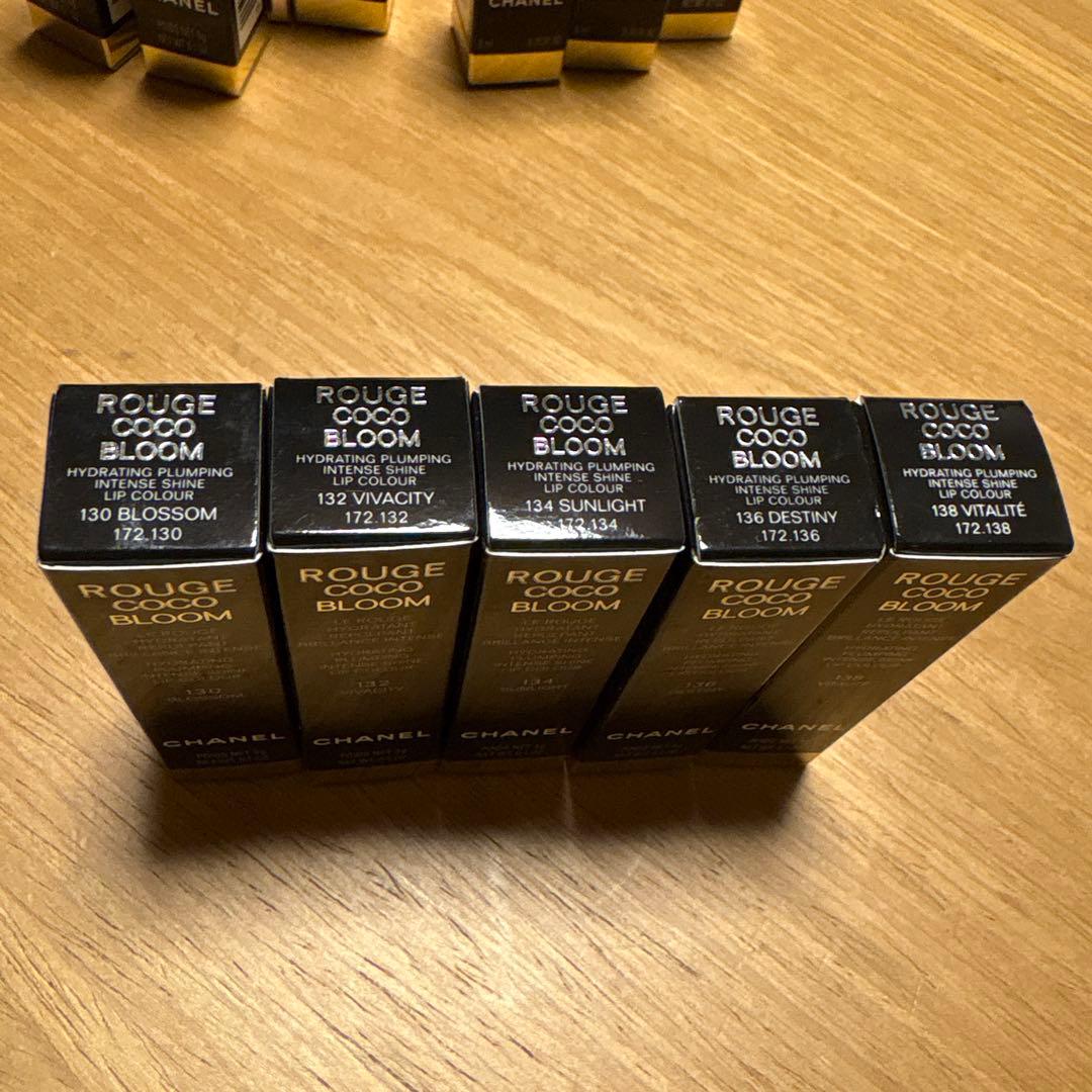 CHANEL ROUGE COCO BLOOM 130番代　5色セット