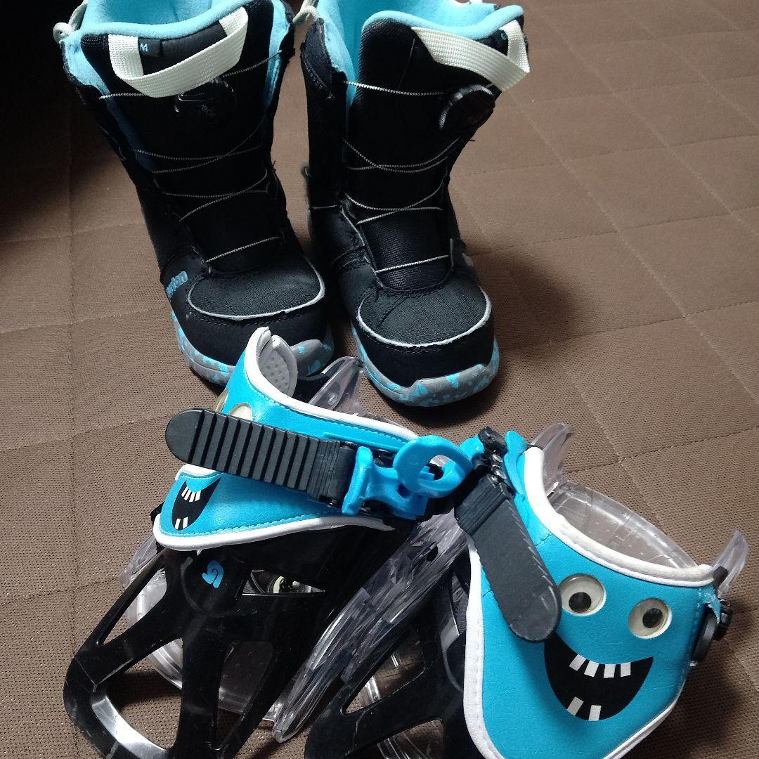 Burton Custom BOA スノーボードブーツ 20.5、ビンディング