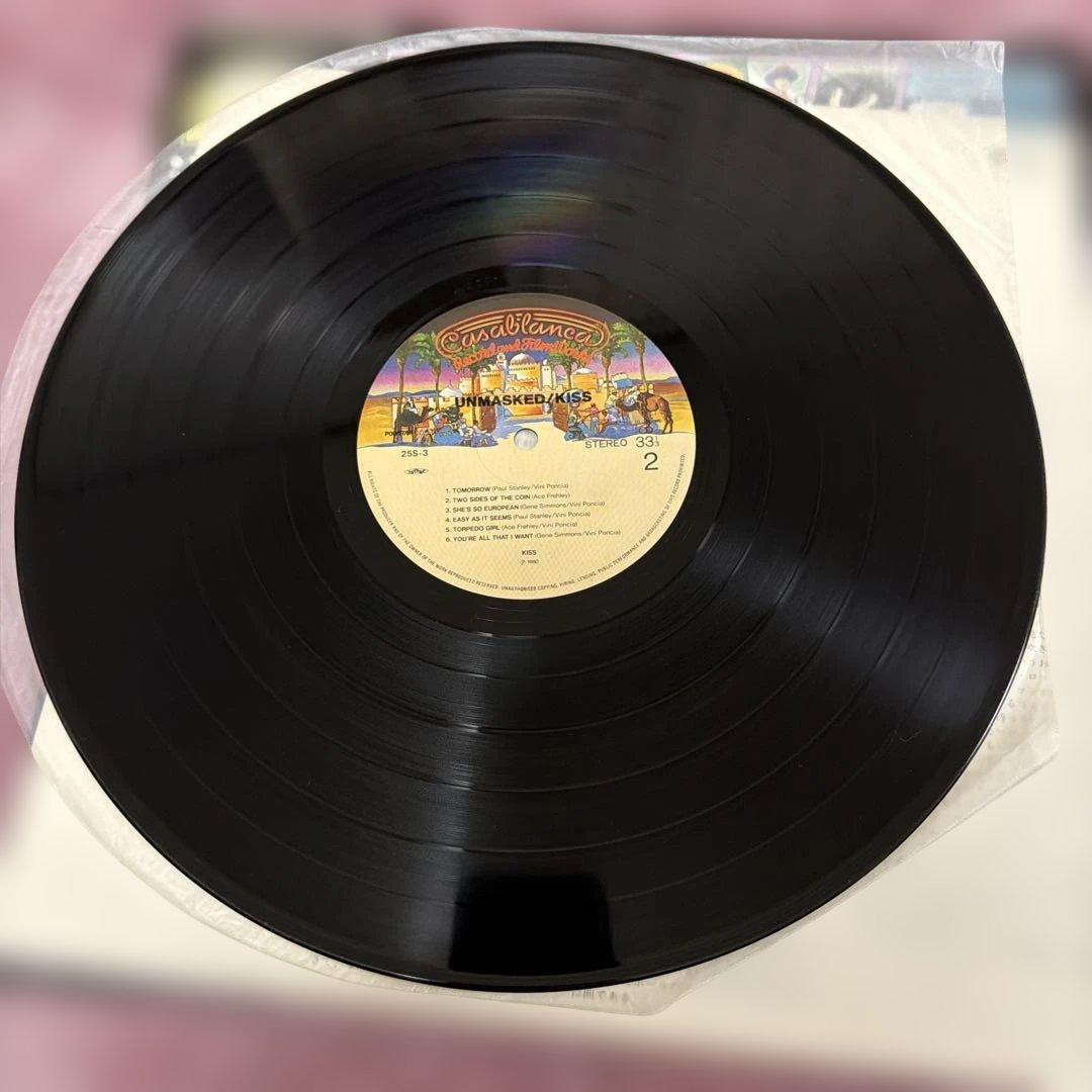 KISS UNMASKED レコード