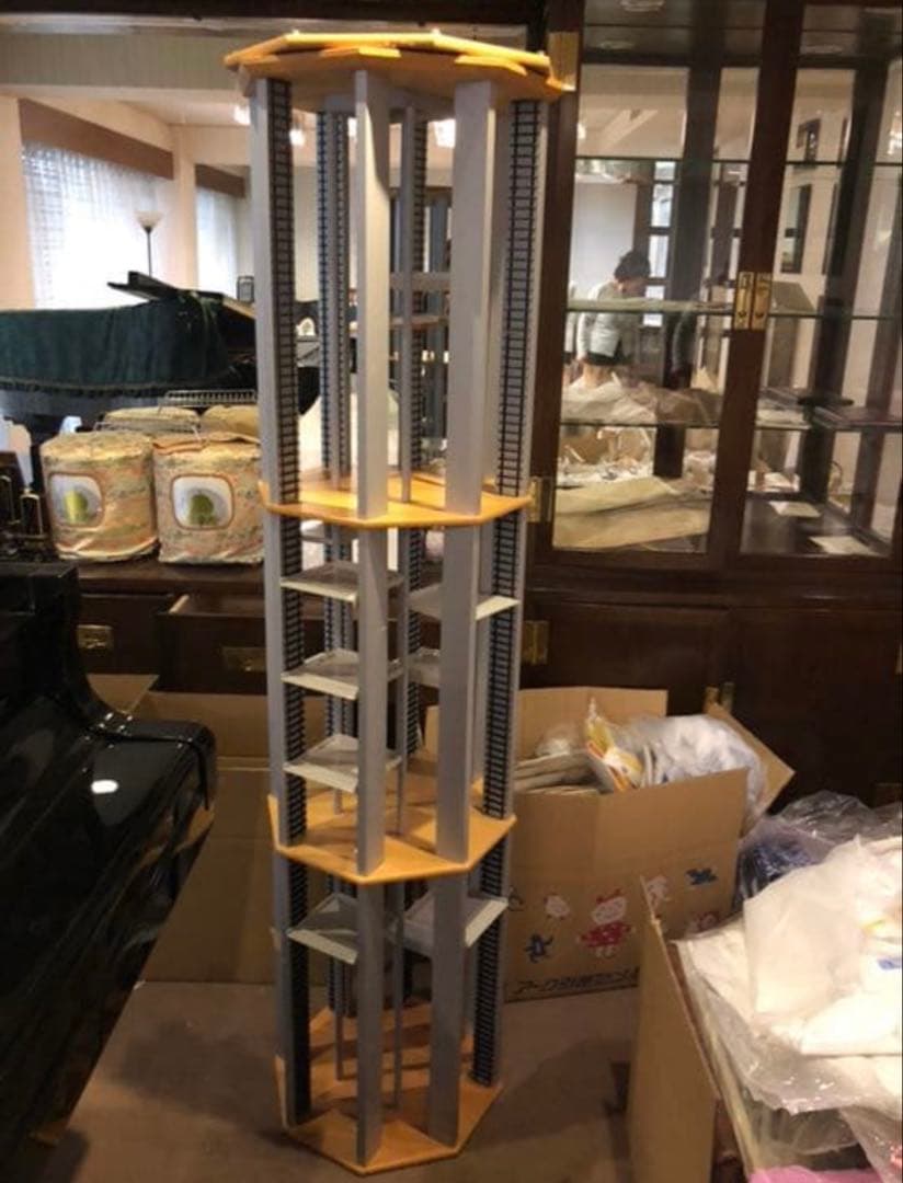 レア物☆DVD&CD ラックタワー　タワー型　CD収納