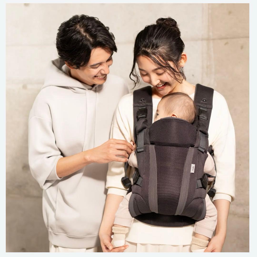 Aprica アップリカ ラクリス 抱っこ紐 おんぶ紐 新生児 高級 メッシュ