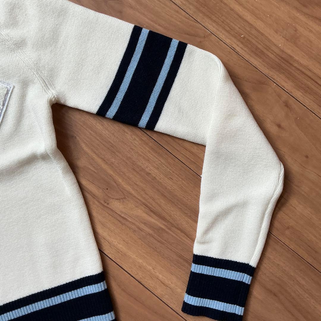 【新品タグ付き】bibiy. B. CLUB TIE CARDIGAN ホワイト