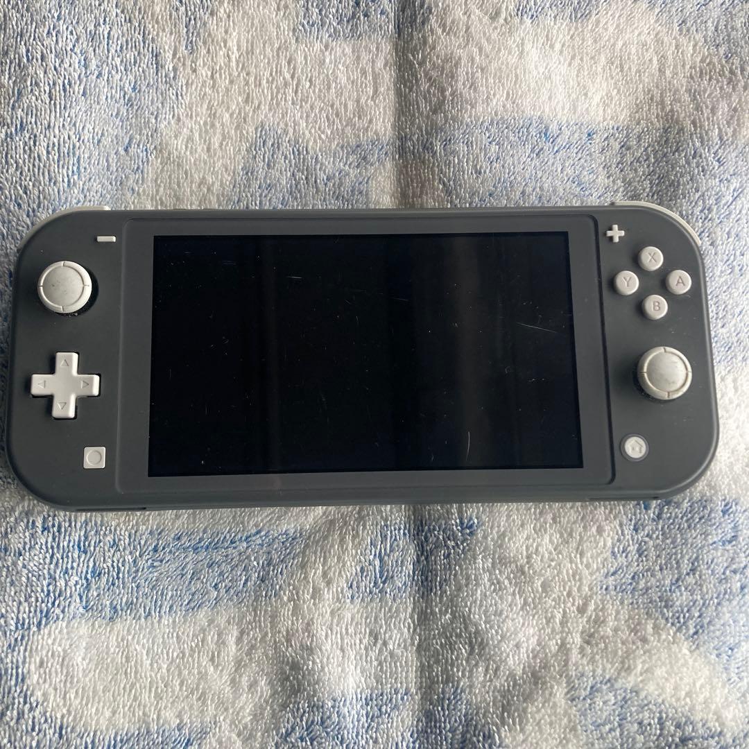 Nintendo Switch Lite Gray 本体 充電器付き　箱無し