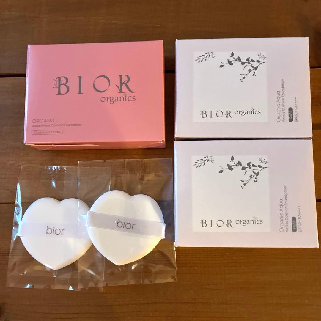 ビオール　オーガニックアクアエアレスファンデーションセット