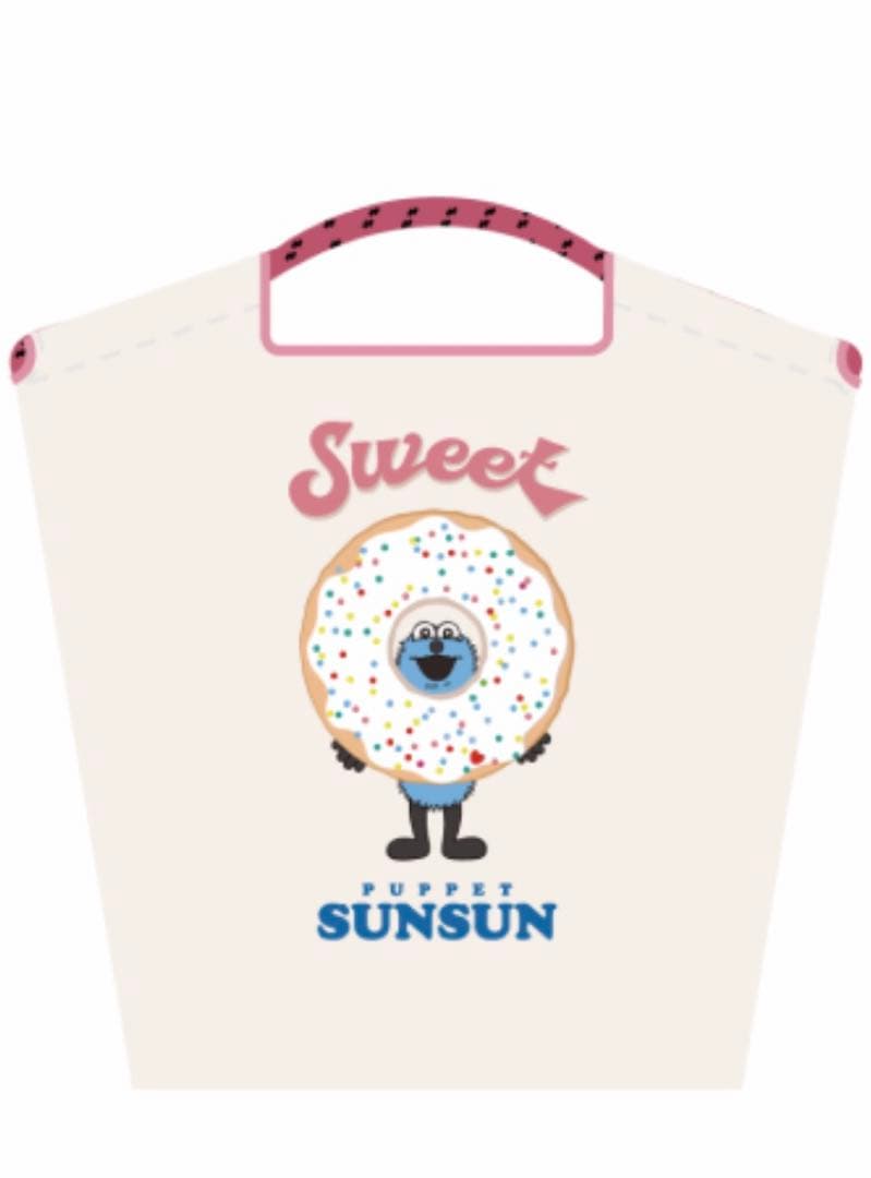 伊勢丹 パペットスンスン ボールアンドチェーン アイボリー　エコバッグ