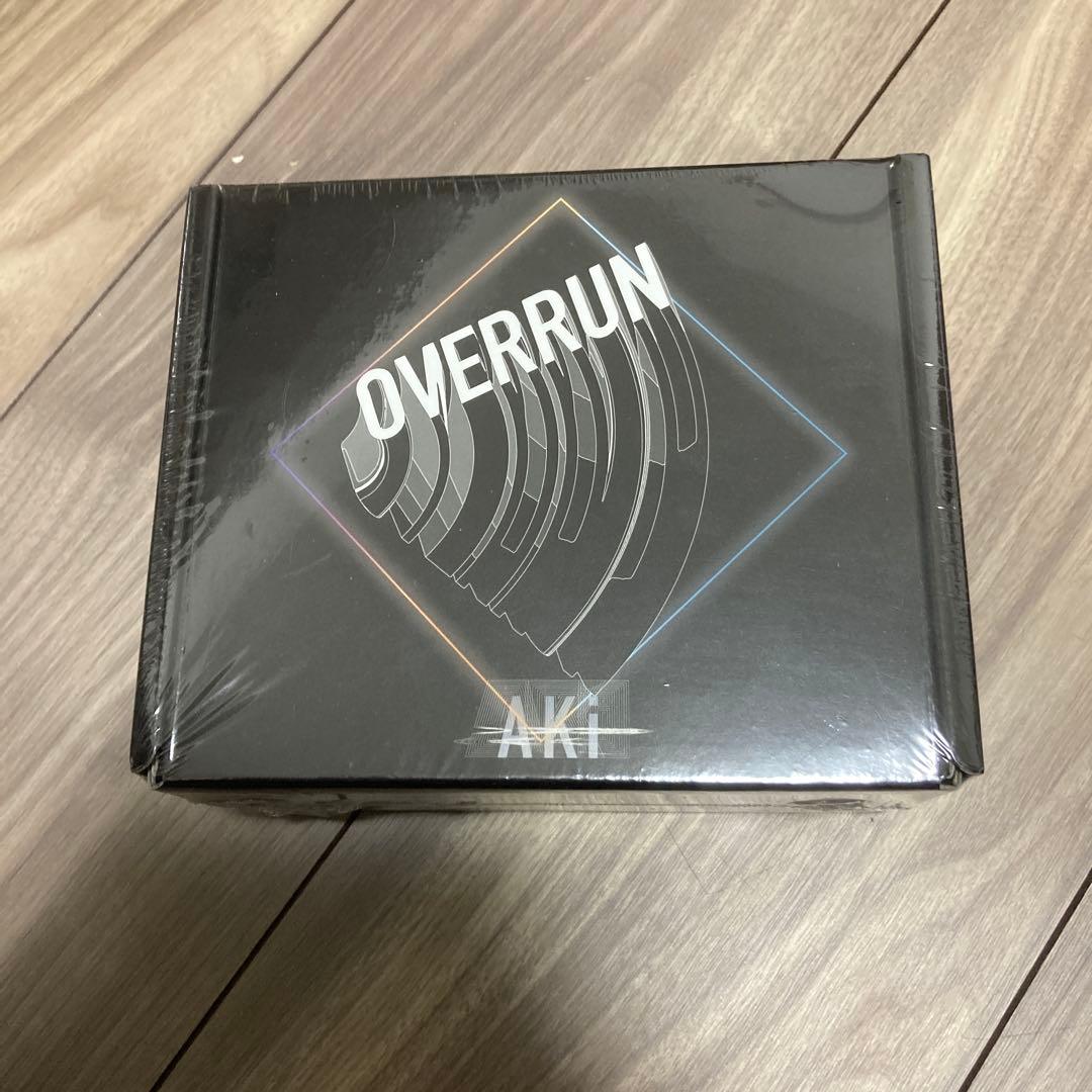新品受注生産限定盤CD DVD Tシャツ　ダウンロードカード　OVERRUN