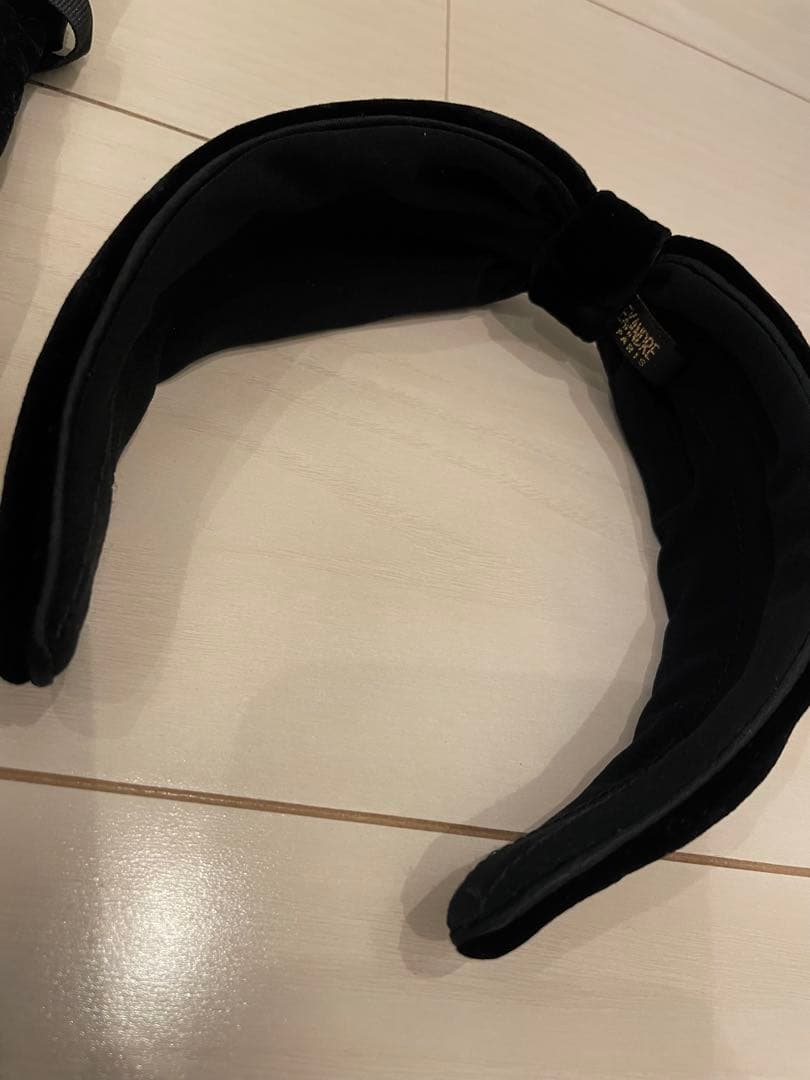 セール中✨️美品 ALEXANDRE DE PARIS ベロアブラック