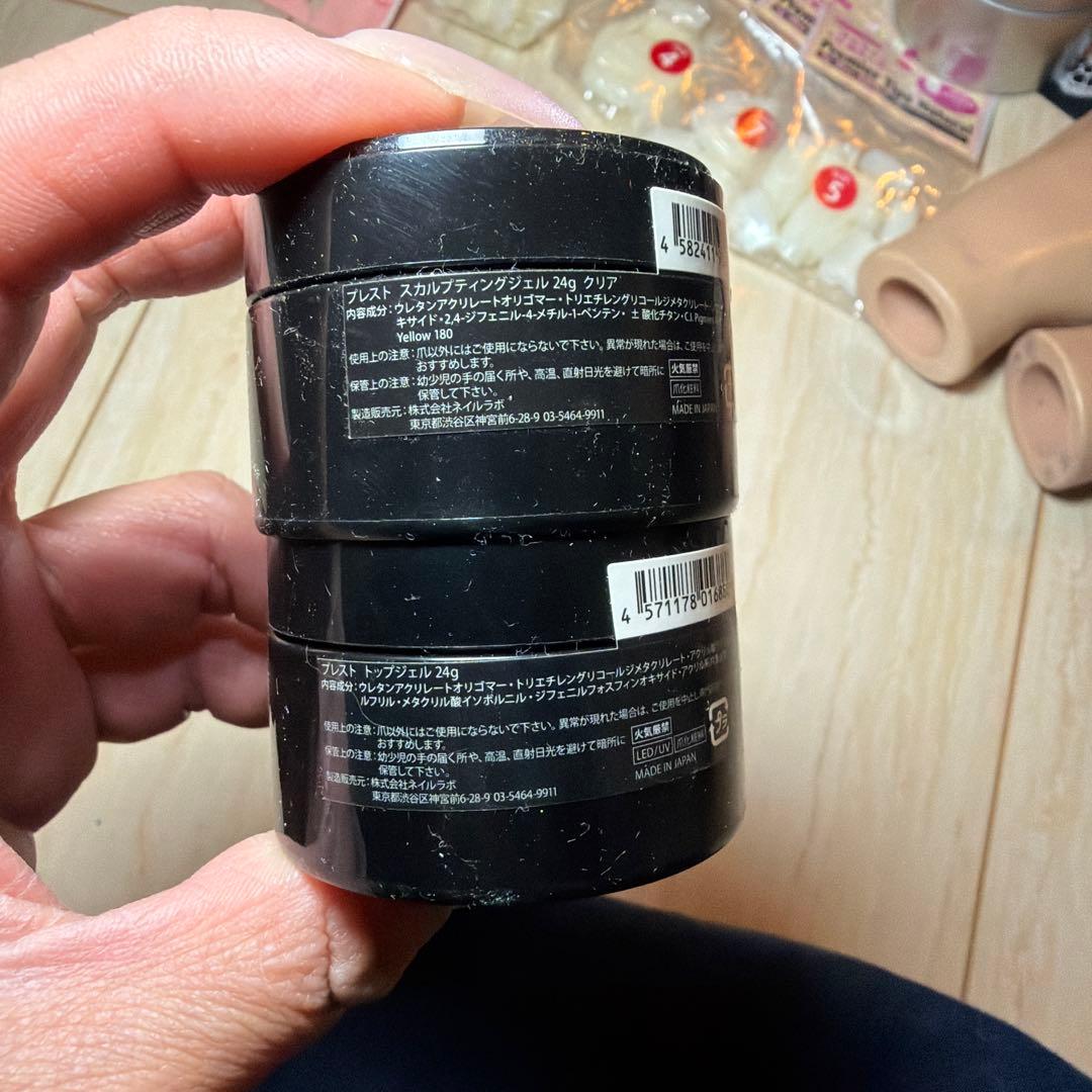 新品未使用 プレストPresto クリアジェル まとめ売り 4点