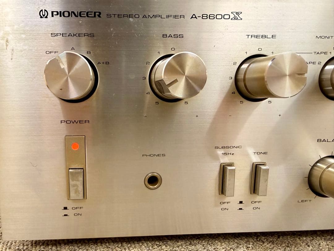 パイオニア（Pioneer）ステレオアンプ「A-8600X」