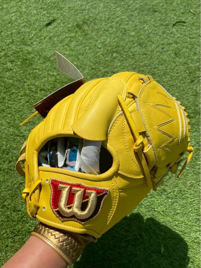 定価 63,800円　ウィルソン　ウィルソンスタッフ　グローブ　投手用　日本製