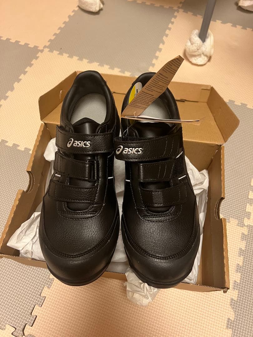 asics ブラック 安全靴