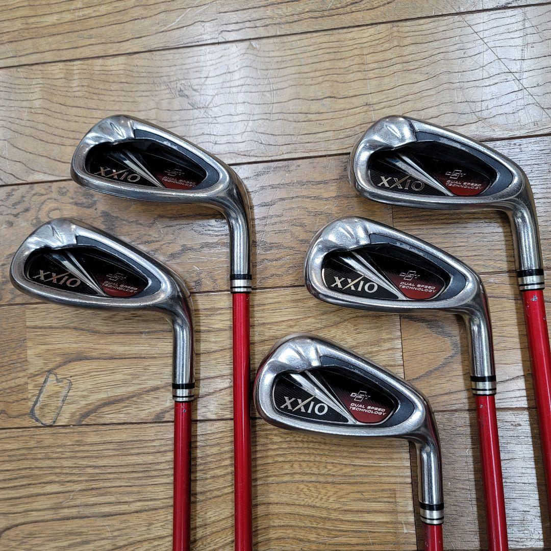 M*u様 ゼクシオ8 アイアンセット 5本 カーボン Rフレックス