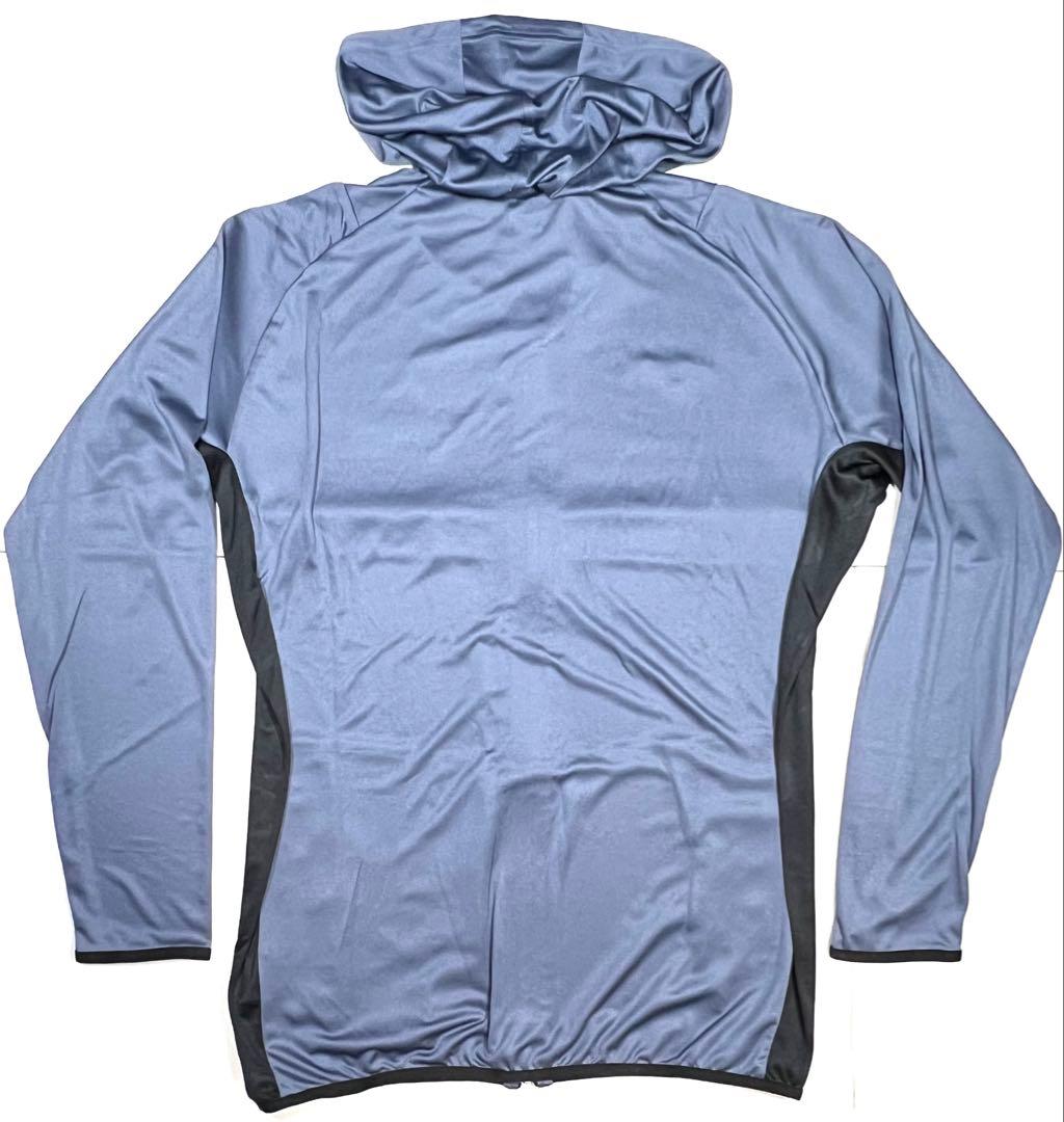 【ミズノプロ】フルZIPフーディ(薄手) インディゴ XO 12JECK75