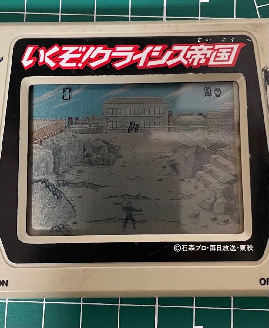 仮面ライダーBLACK RX いくぞ！クライシス帝国 ゲームウォッチ