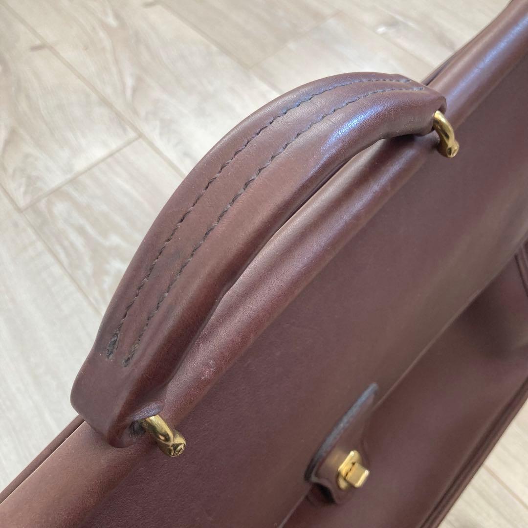 COACH オールドコーチ レザーブリーフケース