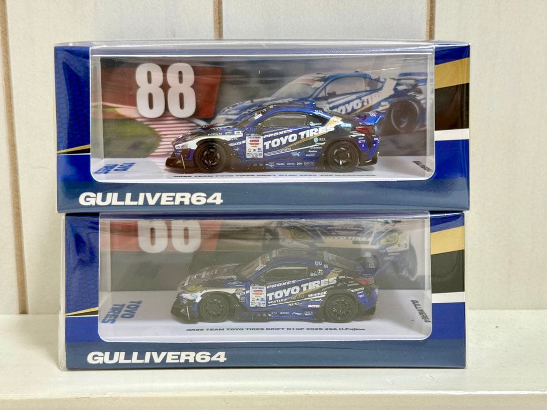 ミニカー GULLIVER64 GR86 D1GP 2025