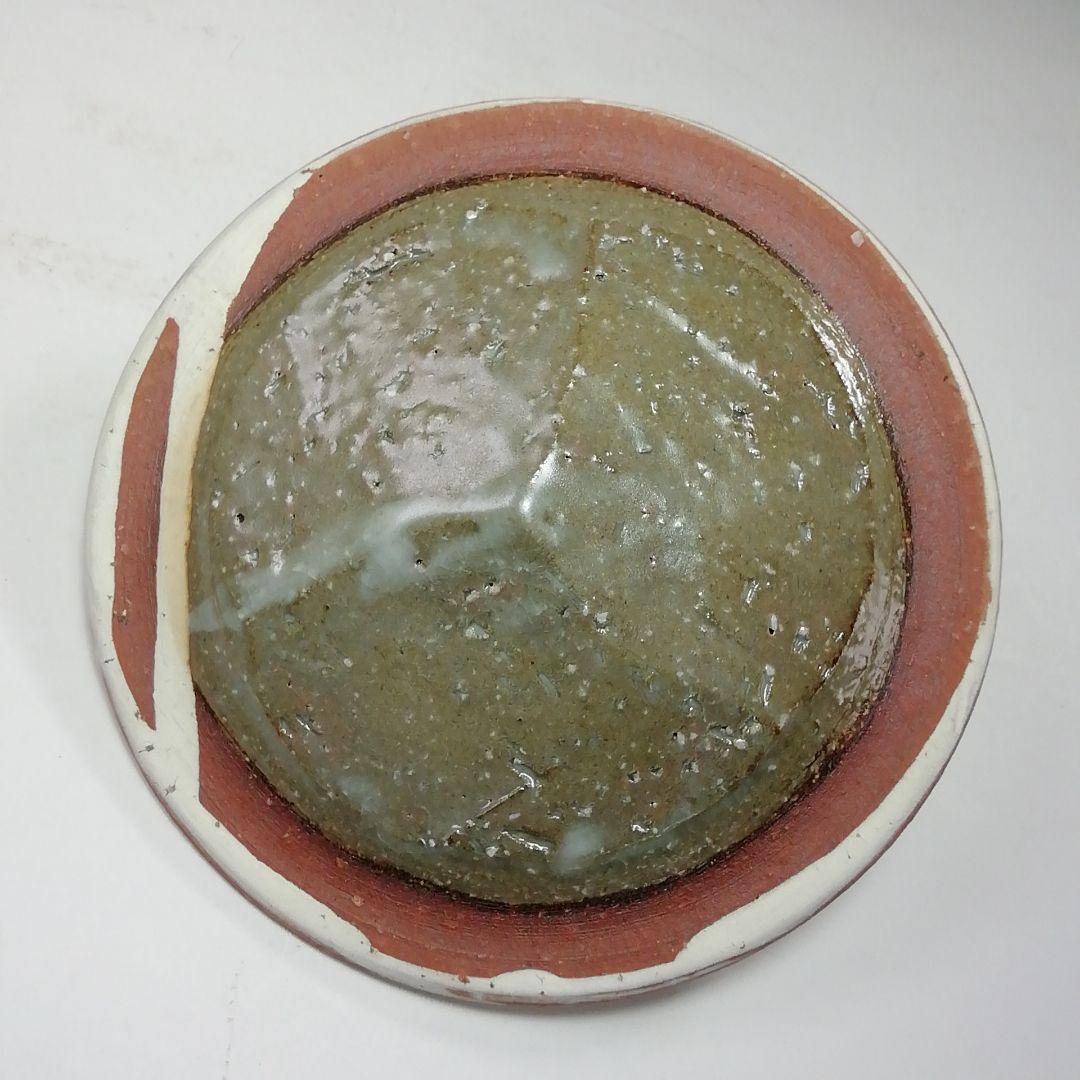 Ｓ８０７　水指　『窯変面取　水指』『安田道雄』　共箱　茶道具