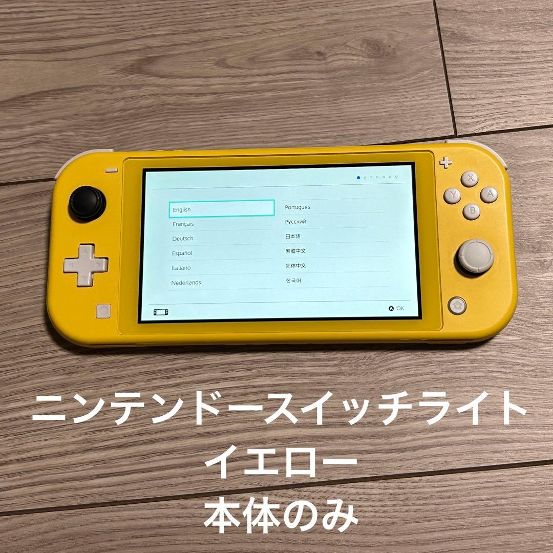 ニンテンドースイッチライト本体のみ