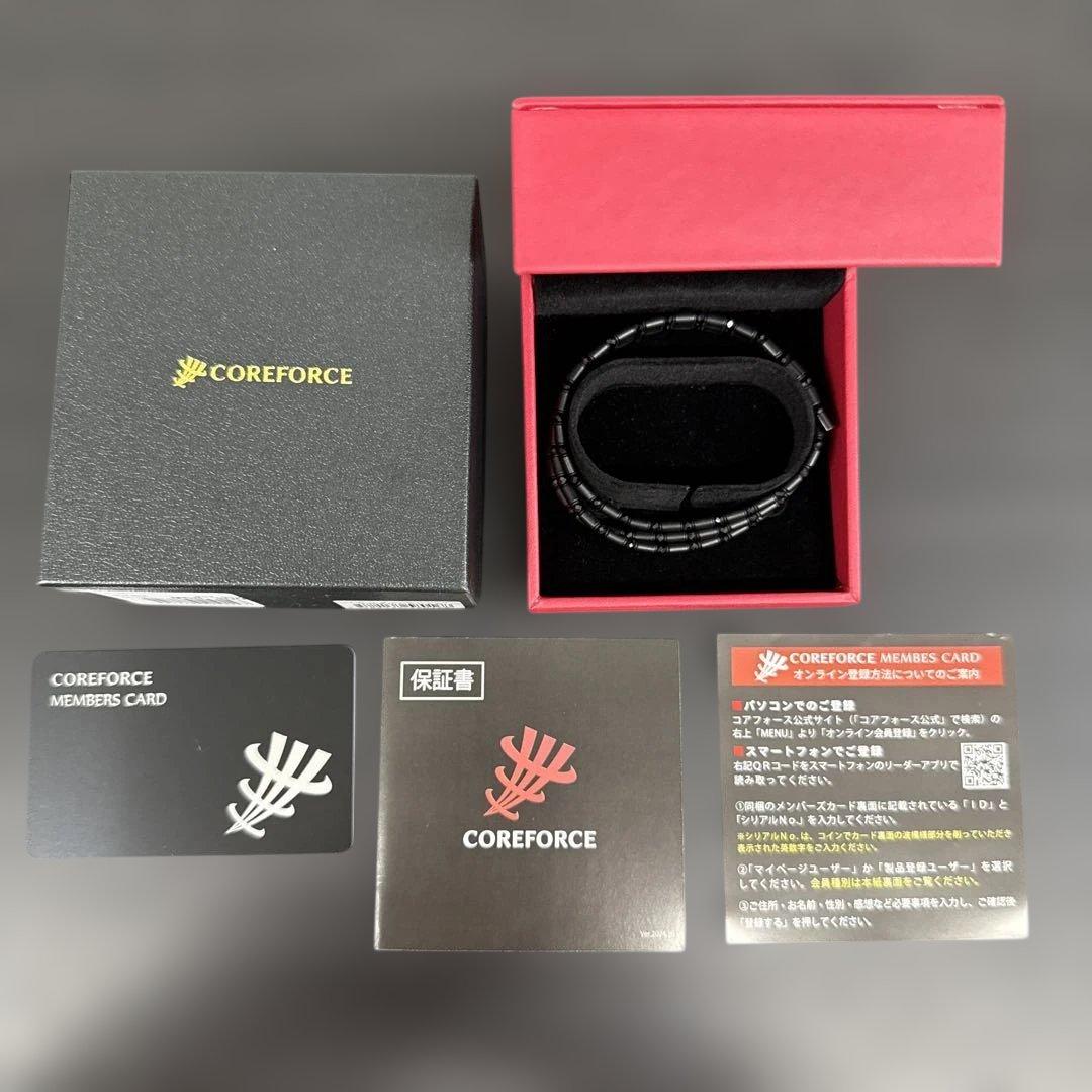 ★美品★CORE FORCE コアフォースループ ブラック 70cm 保証書付き