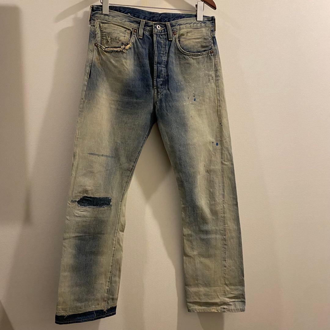 LEVI'S LVC 大戦モデル リペア加工 44501 W32 トルコ製