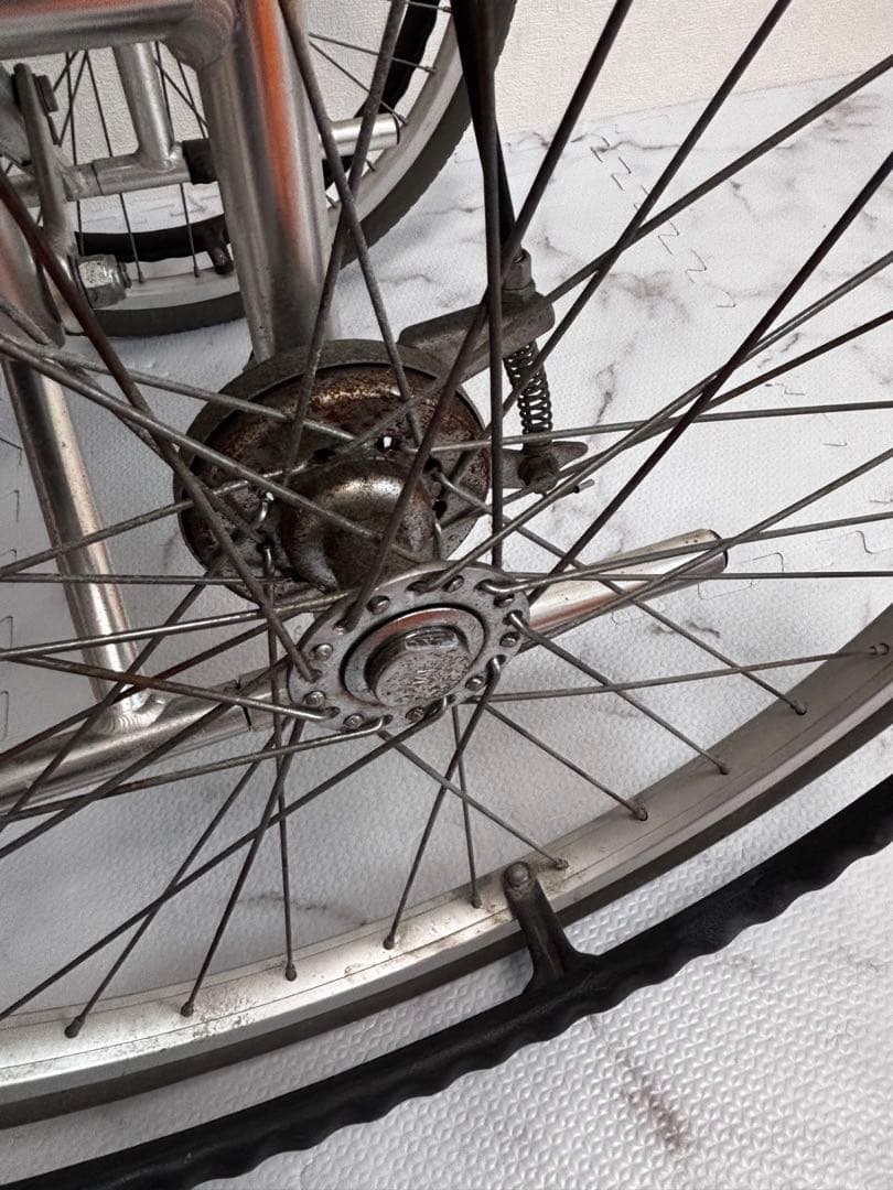 松永製作所　自走用車椅子 ブレーキ付き　介護　折り畳み可能