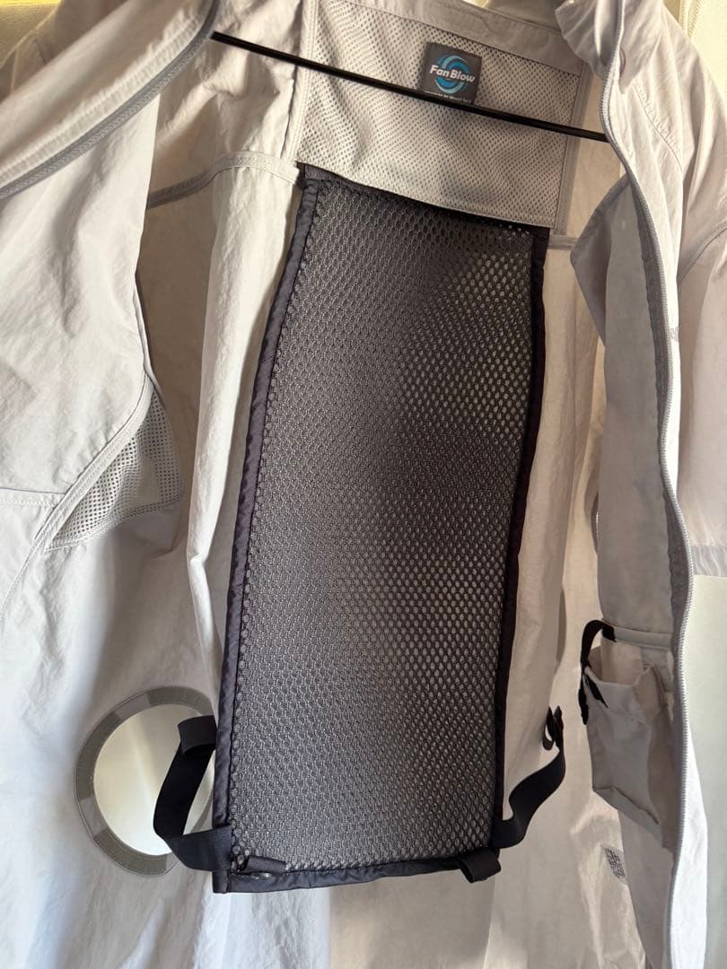 モンベル　空調服　半袖　メッシュパネル　Lサイズ