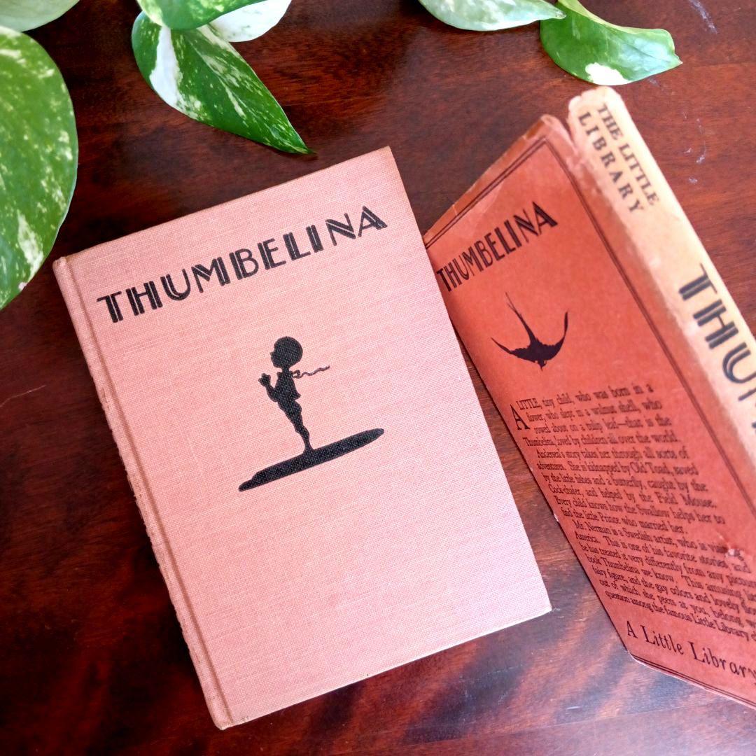 洋書古書　希少　Nerman ネイマン　おやゆび姫アンデルセン　ヴィンテージ