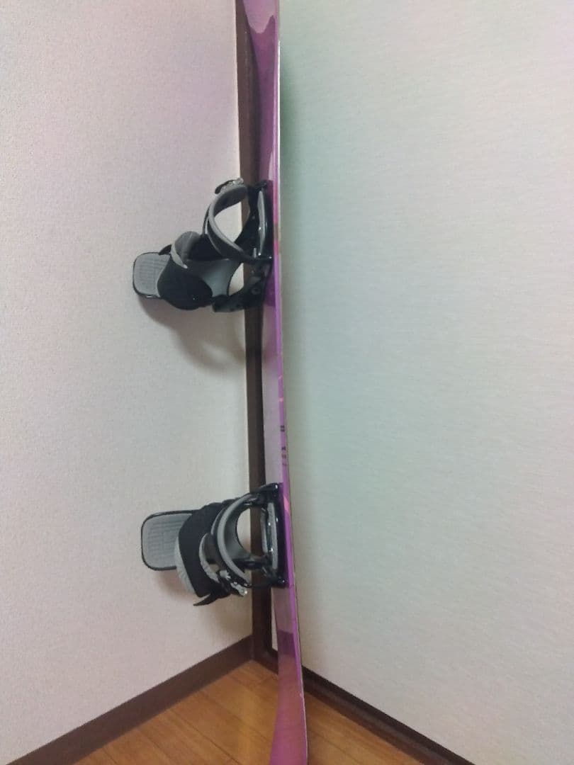 Burton バートン スノーボード 紫 緑 Freestyle ビンディング