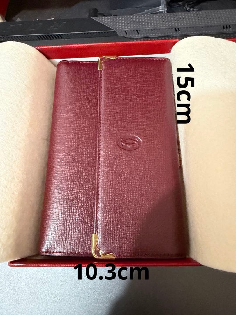 must de cartier 長財布