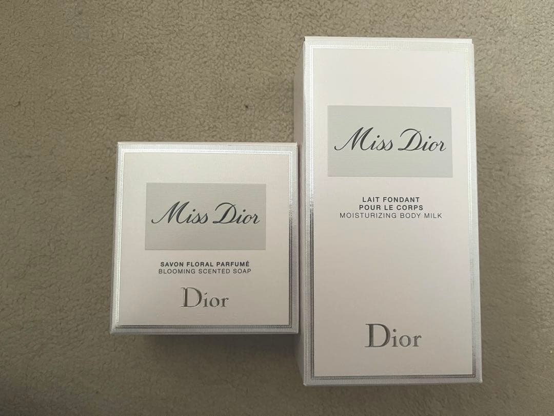 Dior ボディミルク 石鹸