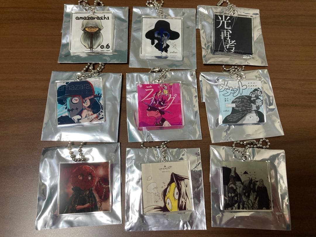 amazarashi ジャケットアクリルキーホルダー