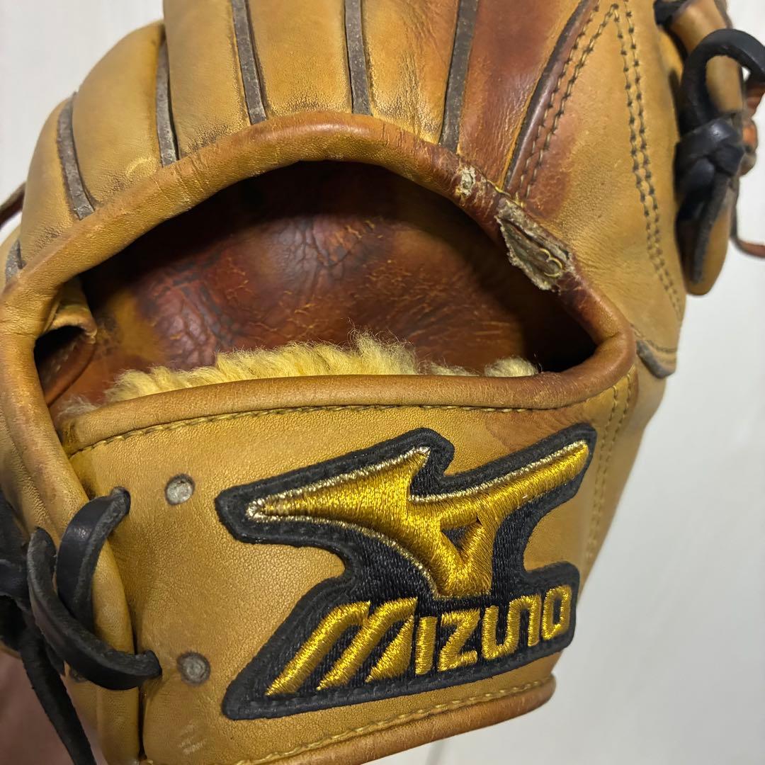 ミズノプロ (Mizuno Pro) 硬式グローブ 内野手用　イエロー