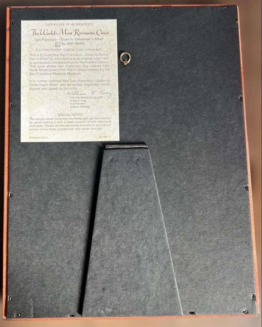 John Speirs ジョン・スピアーズ リトグラフ8枚セット