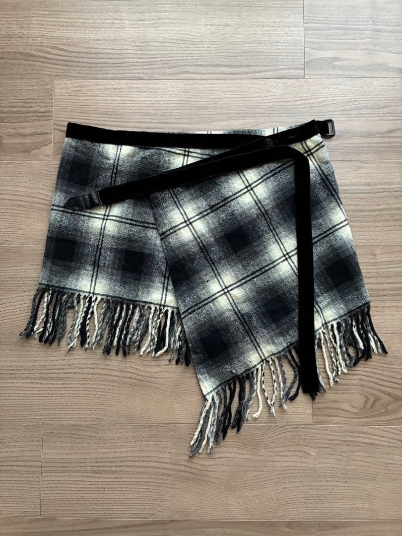 yuri.vintage NUMBER(N)INE07AWチェックスカート