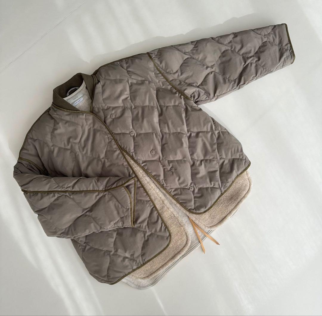 ARGUE／LEYERED QUILTING＆WOOLBOA JUMPER