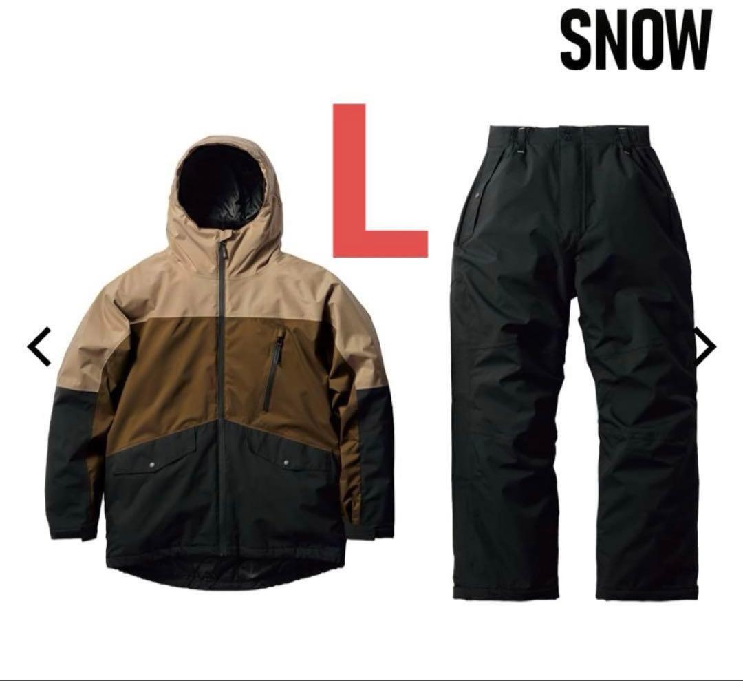 【新品】2025年モデル ワークマン イージス防水防寒スーツ L スノーブラウン