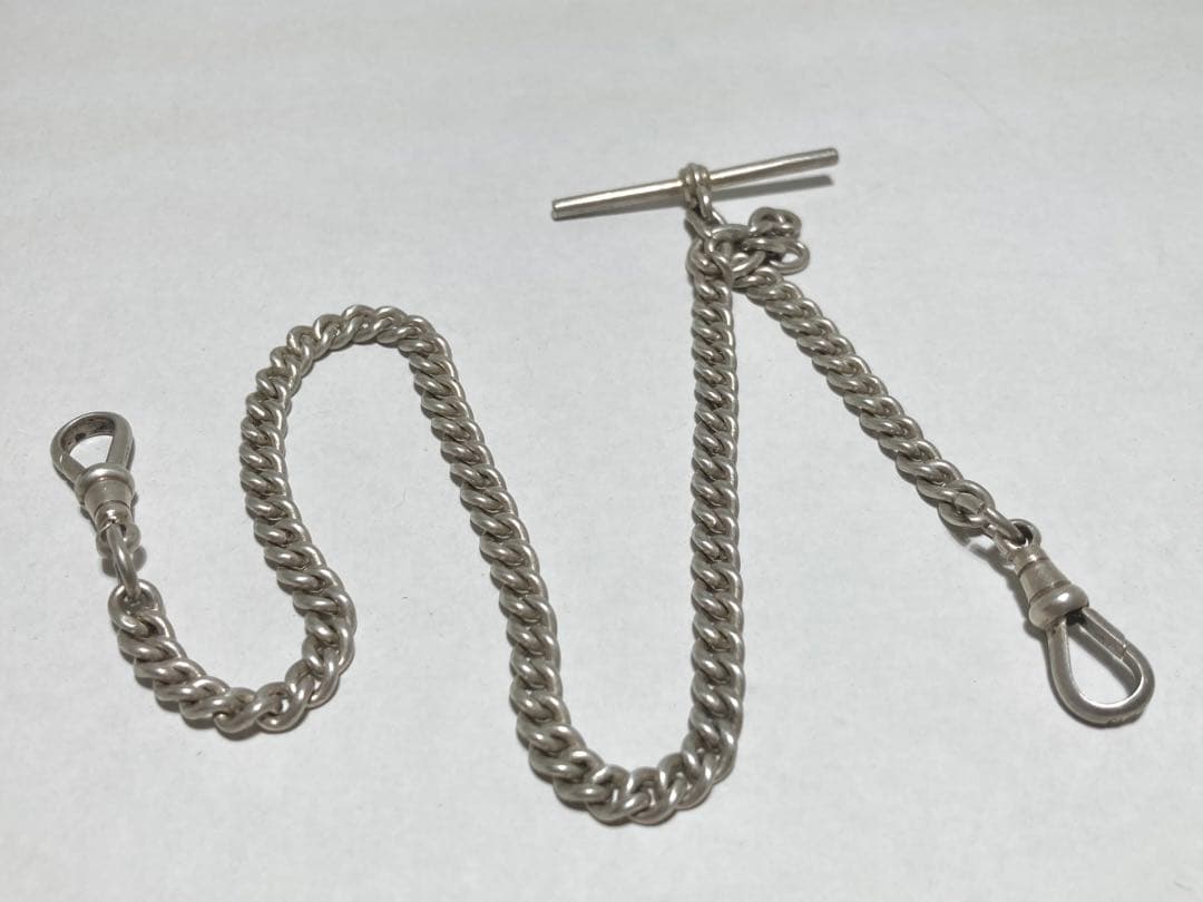 純銀製*アルバートチェーン 1927 *スターリングシルバー(925銀)