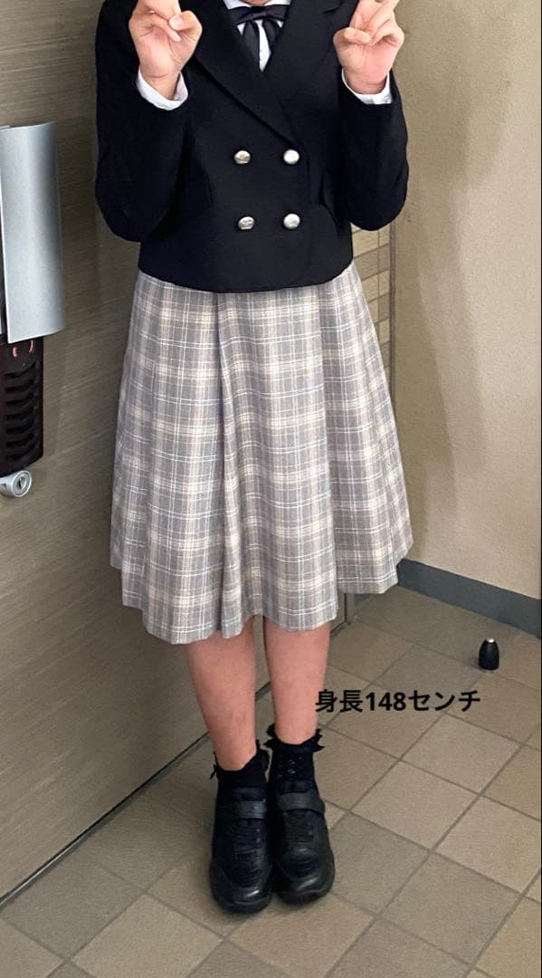 【美品】ELLE EN NOIR/エルアンノワール卒服 160センチ