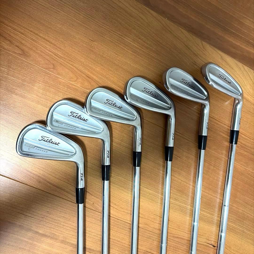 タイトリスト　cb714 forged 5-p 6本セット