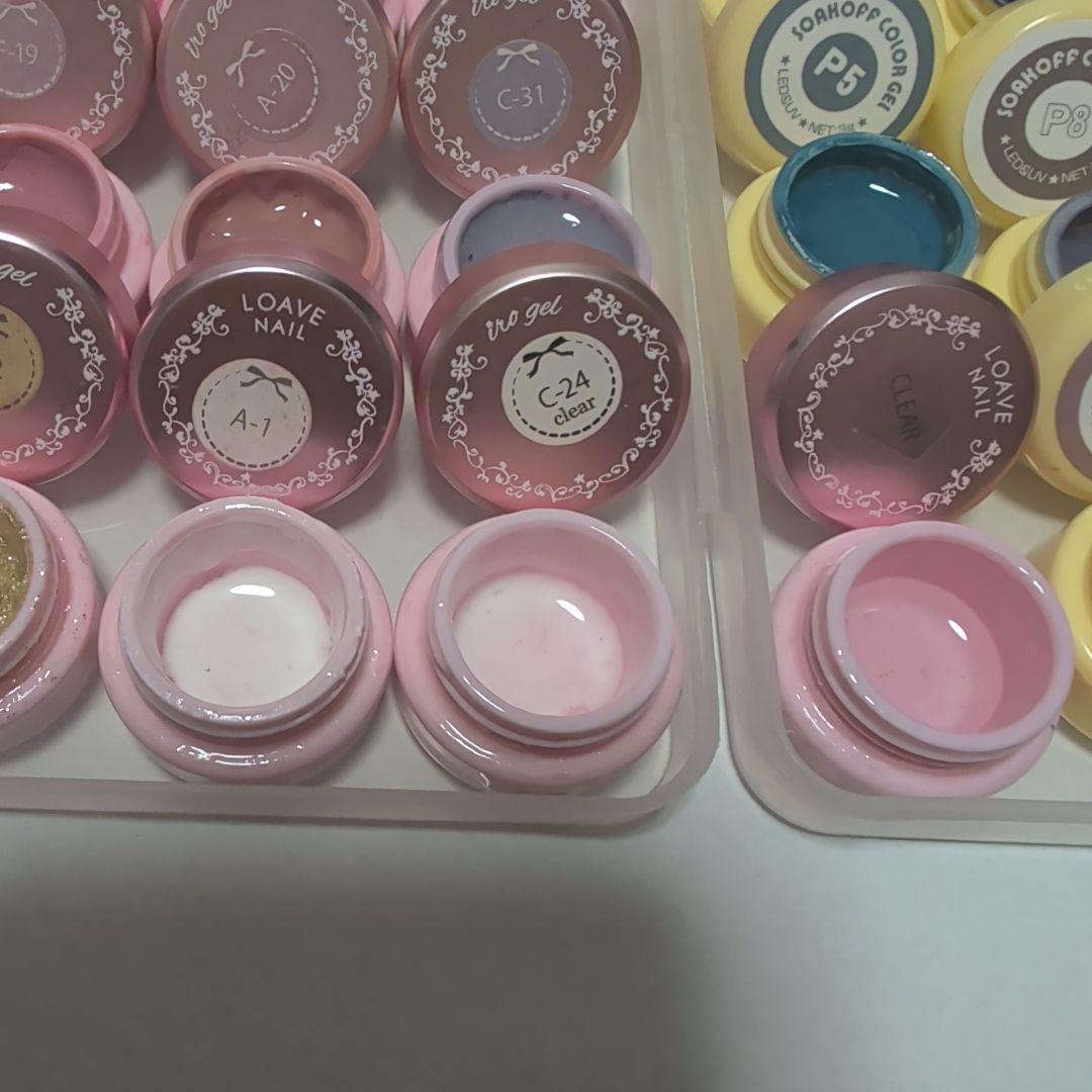 86色多色ジェルネイルセット 便利なカラーチャート付ジェルカラーセルフネイルにも