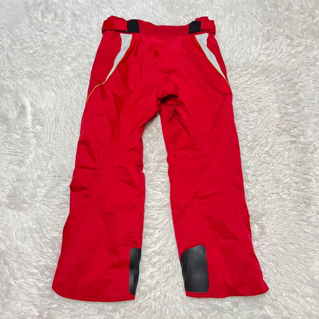 美品 最高級 ミズノ MIZUNO セットアップ スキー ウェア 赤 上下