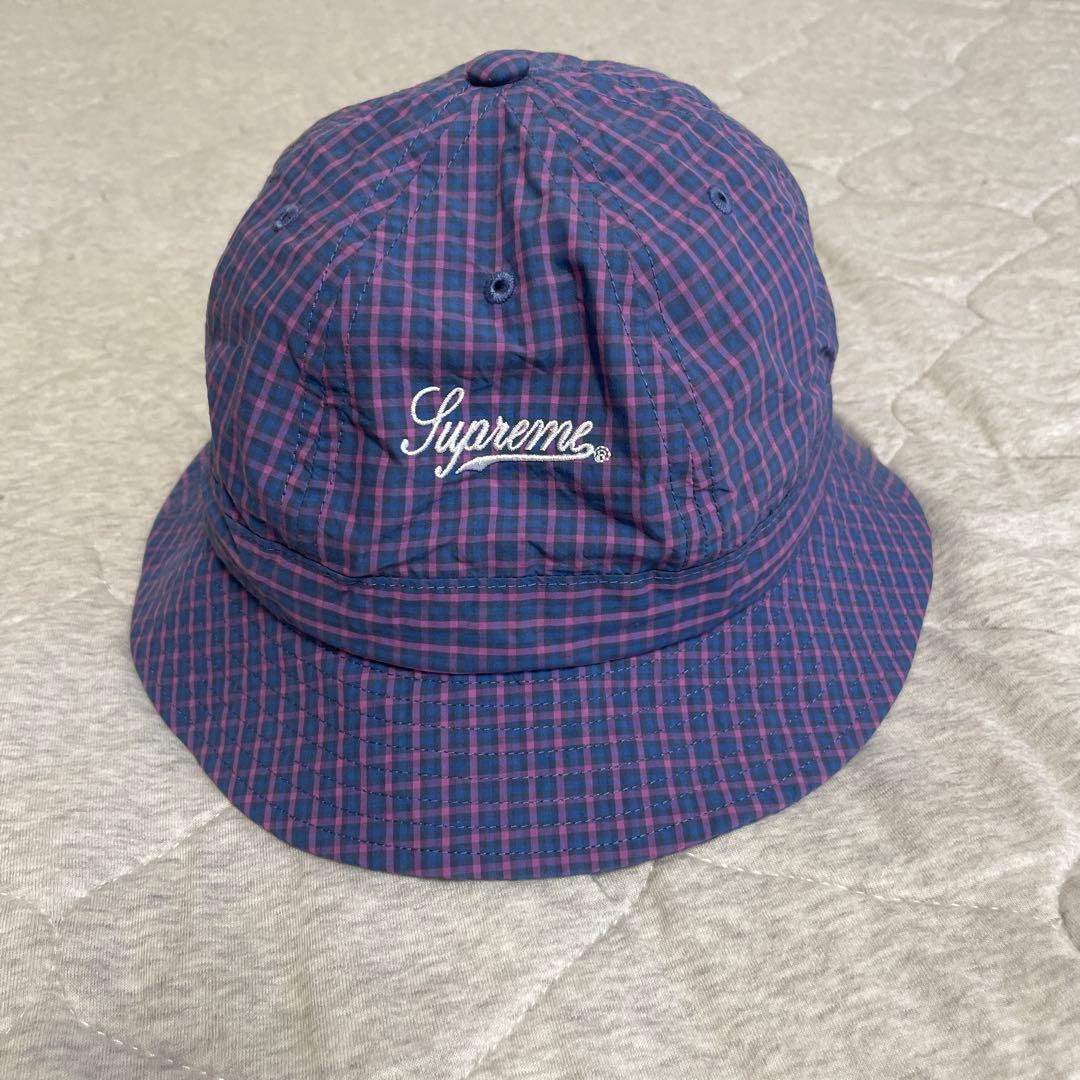 帽子 Supreme Cordura plaid bell hat 25SS