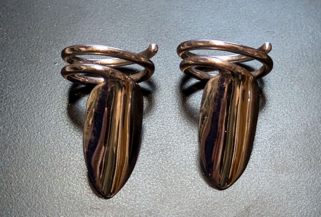 NAILRING/Silver ネイルリング未使用 Madonna レディガガ