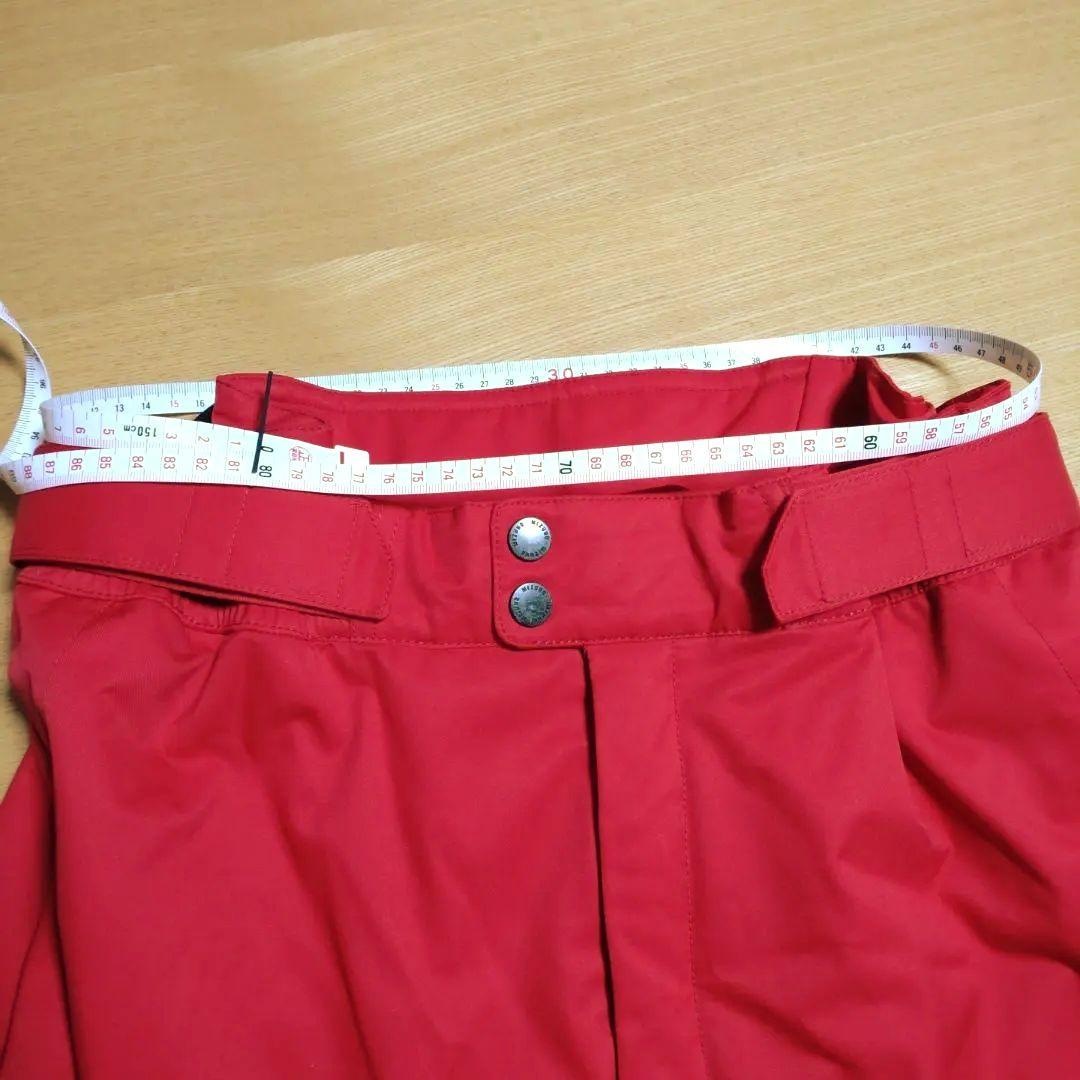 【MIZUNO】スキーウェア上XL/下2XLサイズ オーダーカラーレッド×ブルー