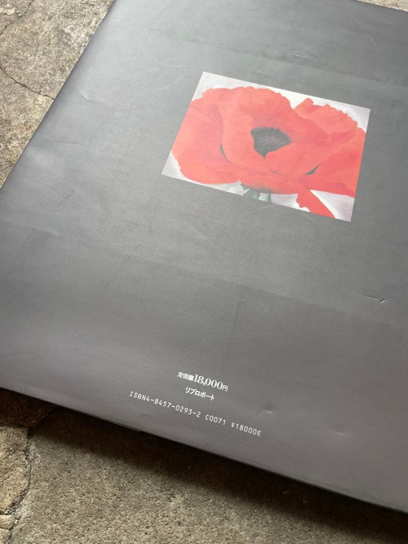 大型本　オキーフ画集 「花」　100頁　ニコラス・キャラウェイ/編・著