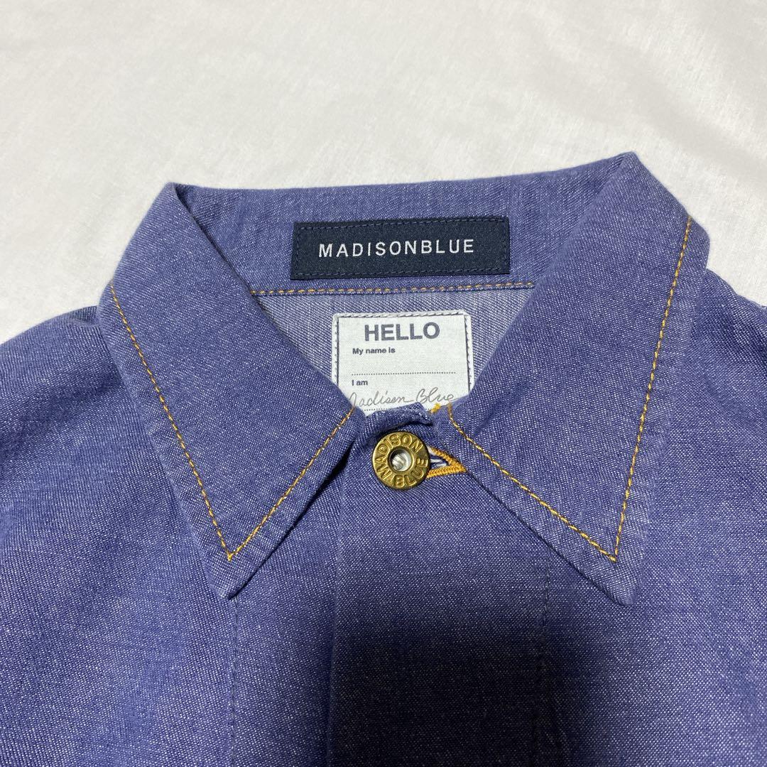 【極美品】MADISON BLUE デニムジャケット2 シャツ ライダース