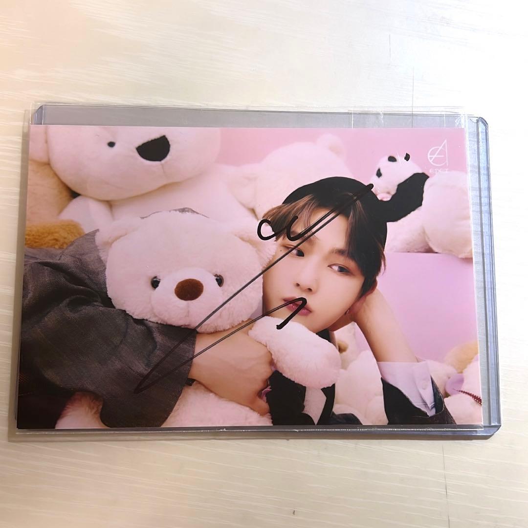 EPEX ベクスン サイン ポストカード